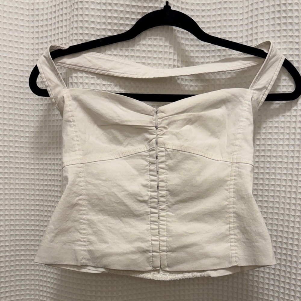 White Corset Top - Zara size M